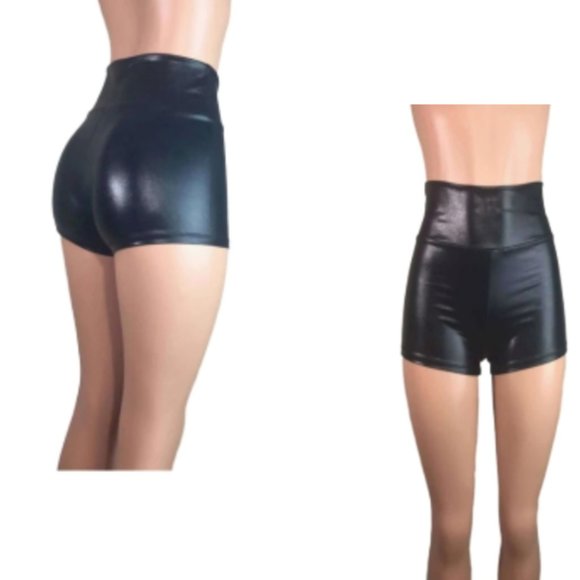 high waisted booty shorts crossfit